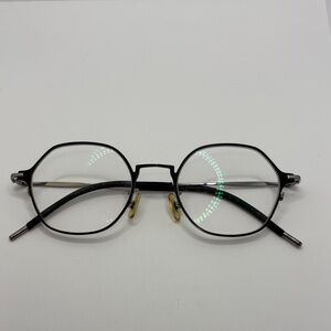 VTG Harry Potter LIKE eyeglasses frames readers handmade unique octagonal silver